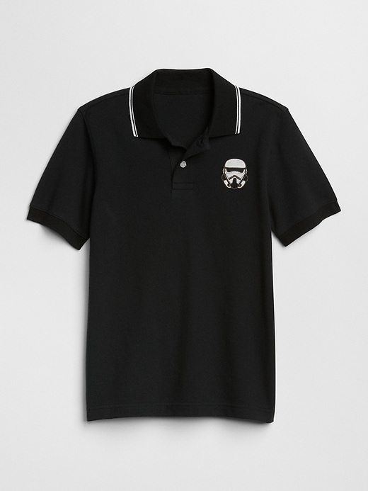 View large product image 1 of 1. GapKids &#124 Star Wars&#153 Polo Shirt