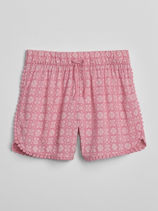 Image number 2 showing, Embroidered Tassel Dolphin Shorts