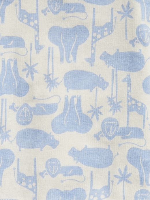 Image number 2 showing, babyGap Organic Cotton Elephant Short PJ Set
