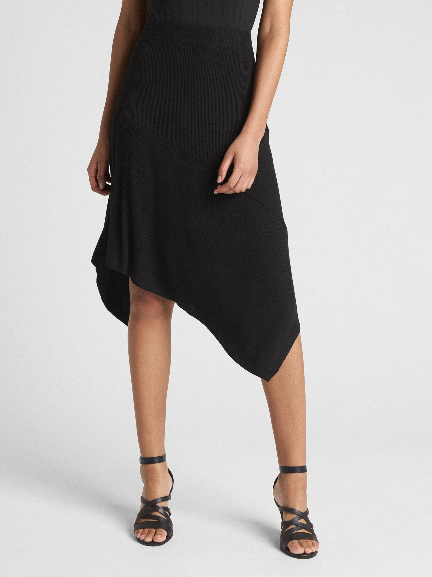 Midi Handkerchief Skirt Gap