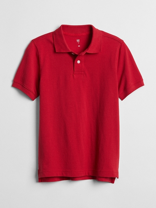 Image number 7 showing, Kids Uniform Short Sleeve Polo Shirt
