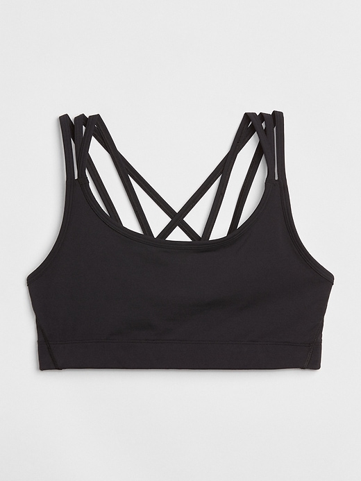 GapFit Medium Impact Strappy Sports Bra Gap