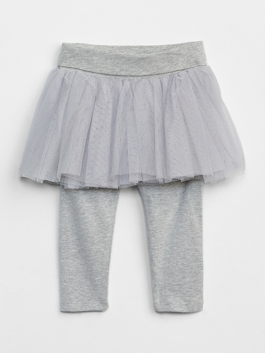 Baby Leggings With Tulle Skirt Trim Gap