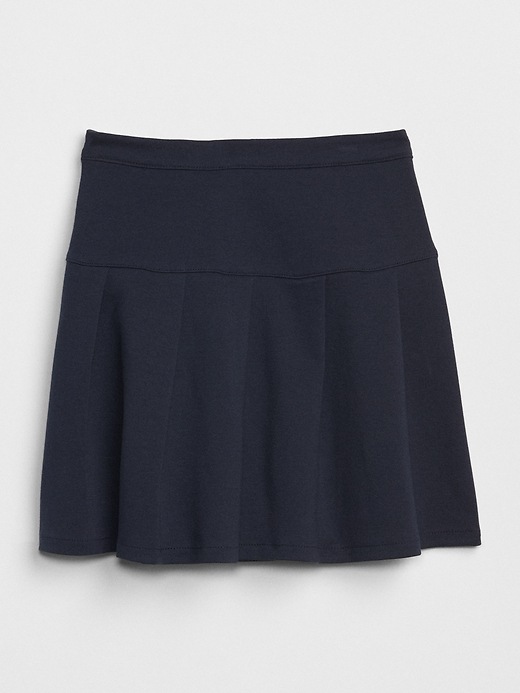 Image number 3 showing, Kids Uniform Essential Skirt in Stretch Ponte