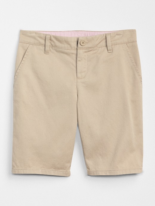 View large product image 1 of 1. Kids Uniform Bermuda Chino Shorts