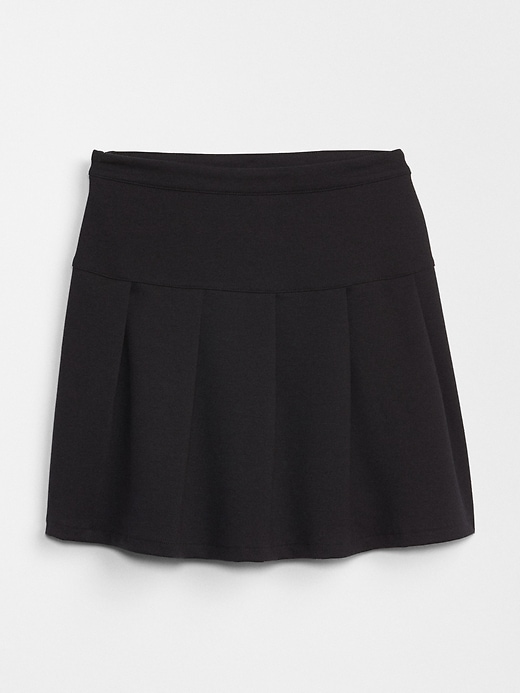 View large product image 1 of 1. Kids Uniform Essential Skirt in Stretch Ponte