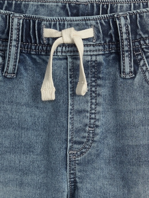 Image number 4 showing, Kids Pull-On Slim Jeans with Fantastiflex