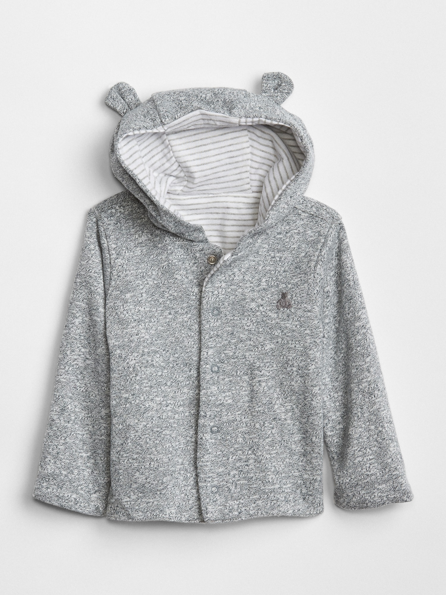 Baby Favorite Reversible Bear Hoodie Sweatshirt | Gap