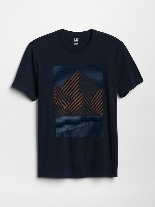 Image number 3 showing, Graphic Short Sleeve Crewneck T-Shirt