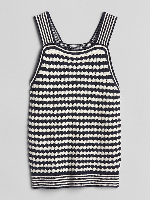 Image number 6 showing, Crochet Mix-Pattern Tank Top