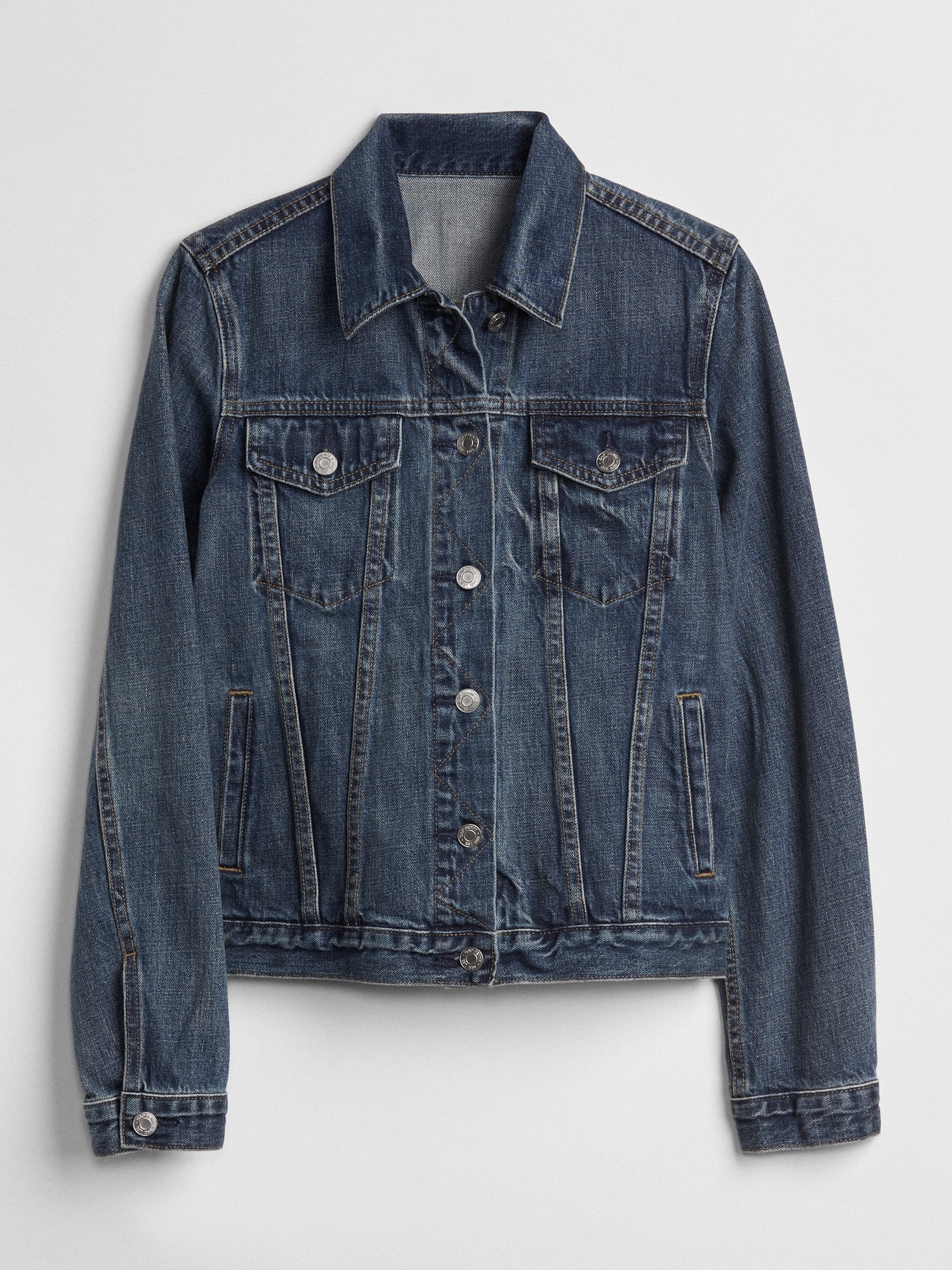 gap womens black denim jacket