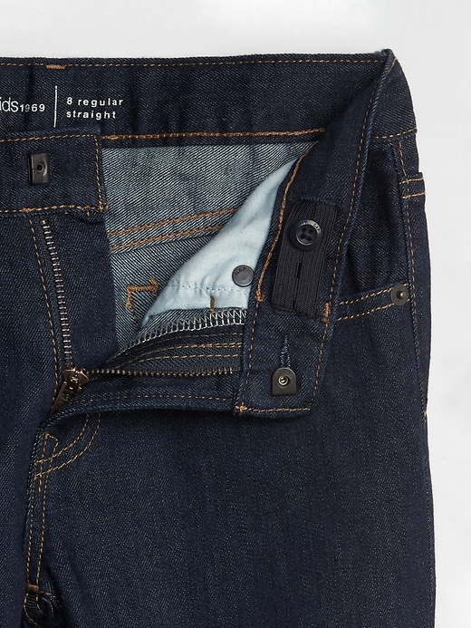 Image number 5 showing, Kids Straight Jeans with Fantastiflex