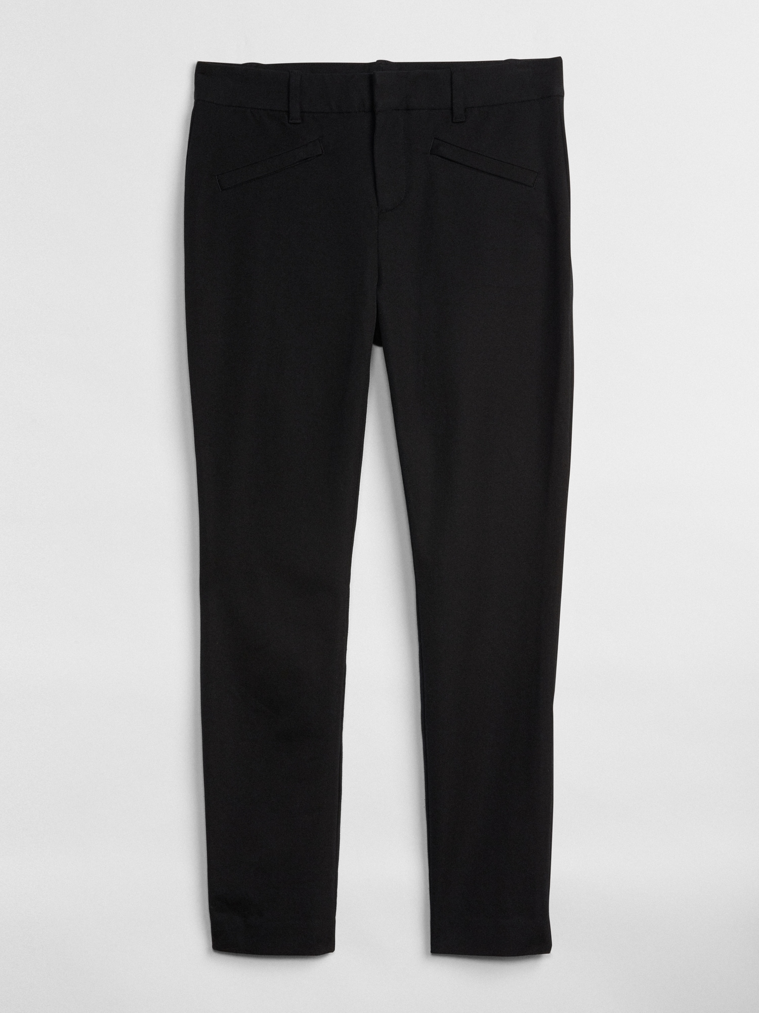 black skinny ankle pants