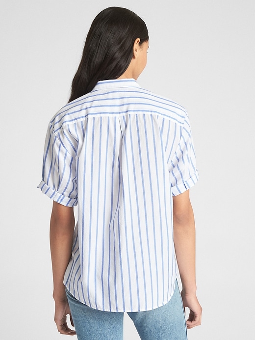 Image number 2 showing, Short Sleeve Stripe Shirt