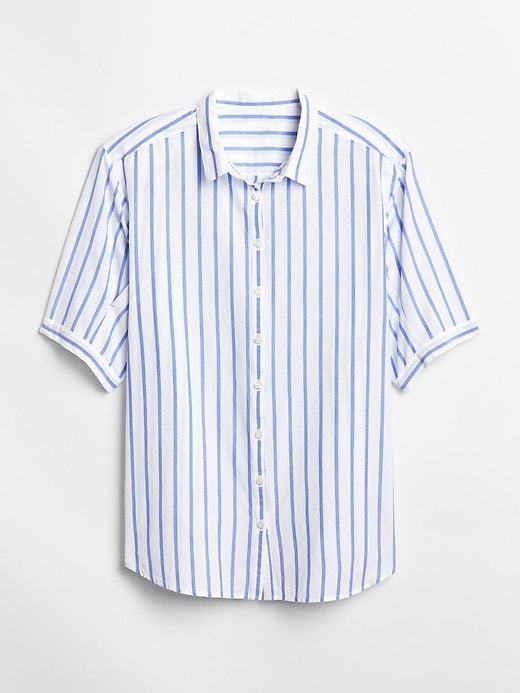 Image number 6 showing, Short Sleeve Stripe Shirt