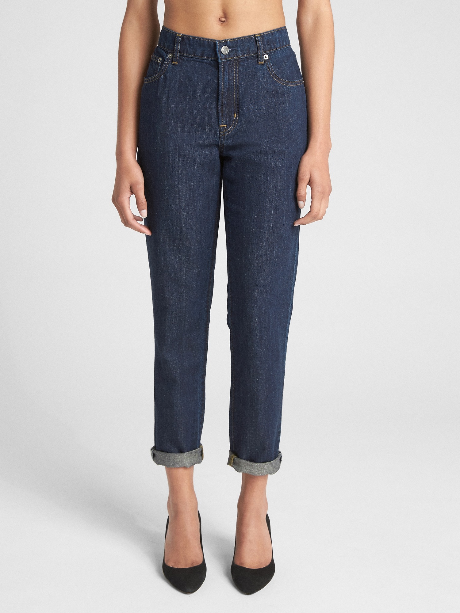 Gap high rise on sale best girlfriend jeans