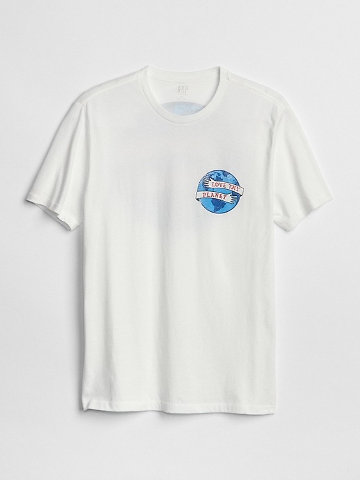Image number 1 showing, Graphic Short Sleeve Crewneck T-Shirt