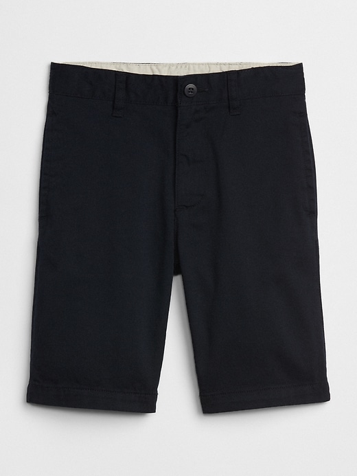 View large product image 1 of 1. Kids Khaki Shorts in Stretch