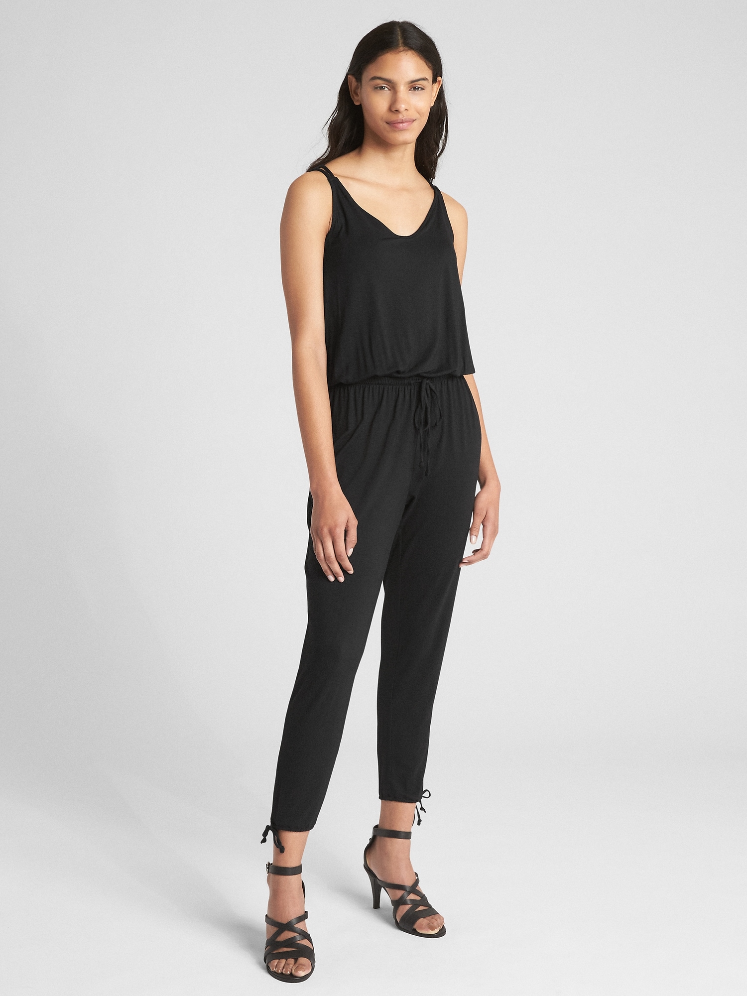 Gap strappy shop cami jumpsuit