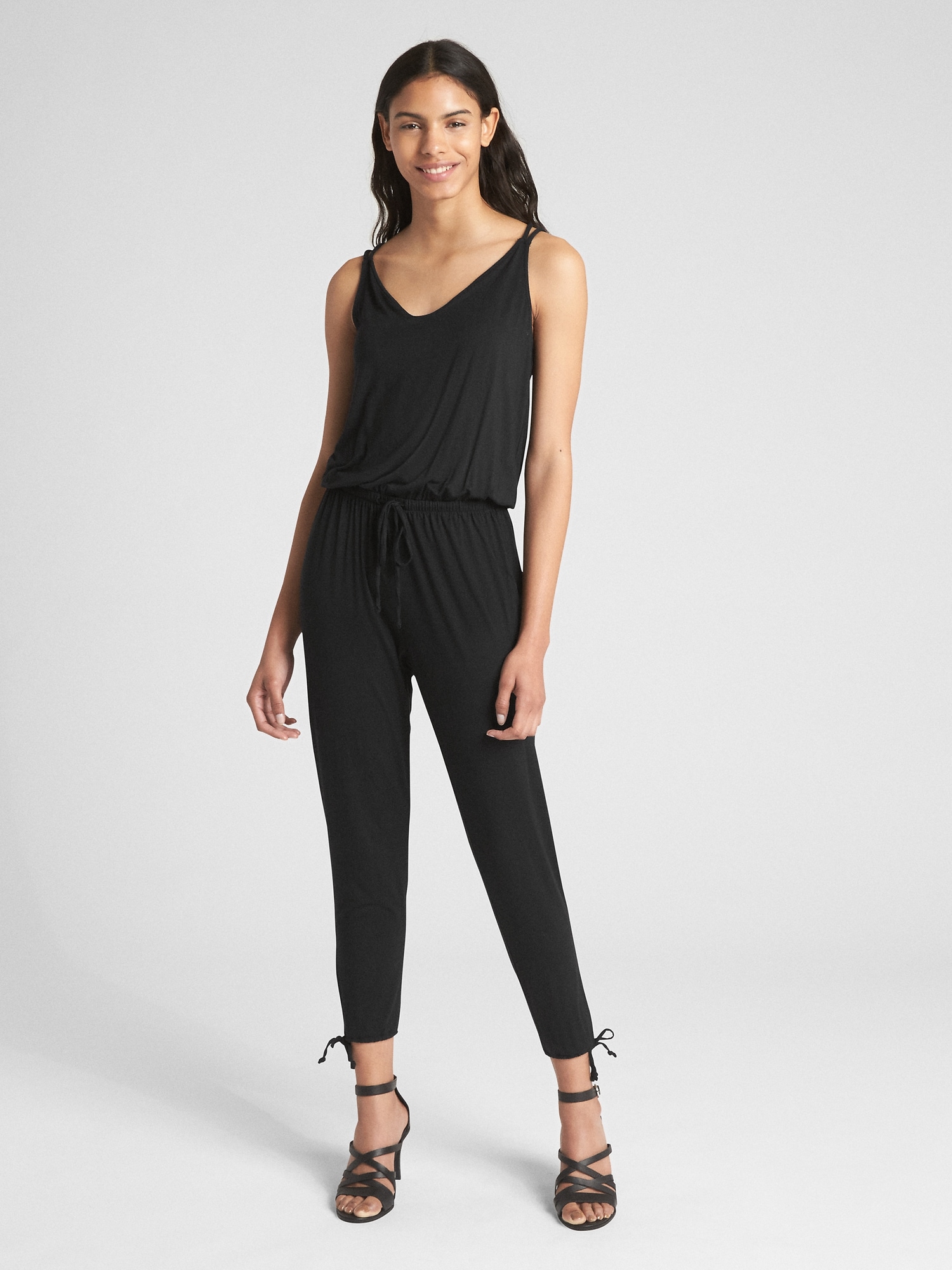 Gap strappy shop cami jumpsuit