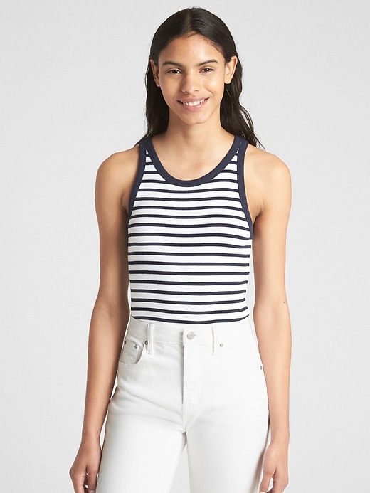 View large product image 1 of 1. Modern Stripe Tank Top