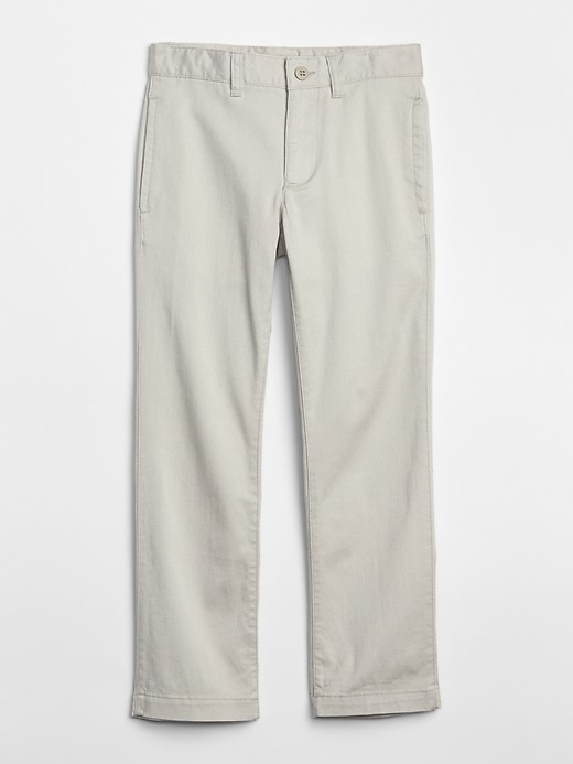 View large product image 1 of 1. Kids Straight Khakis in Stretch