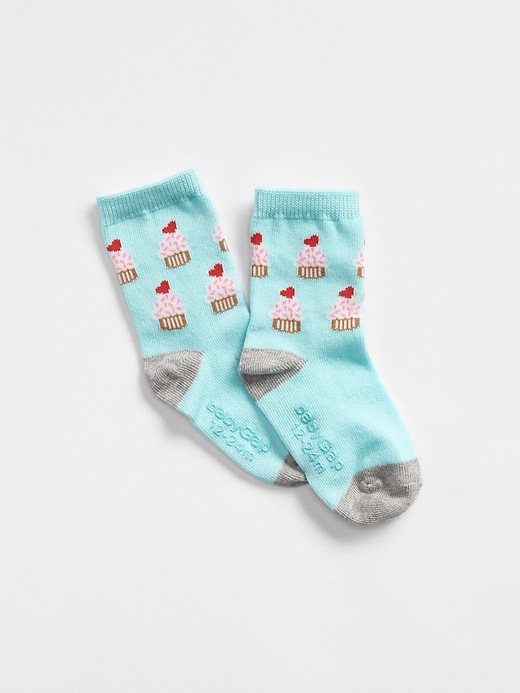 View large product image 1 of 1. Cupcake Crew Socks