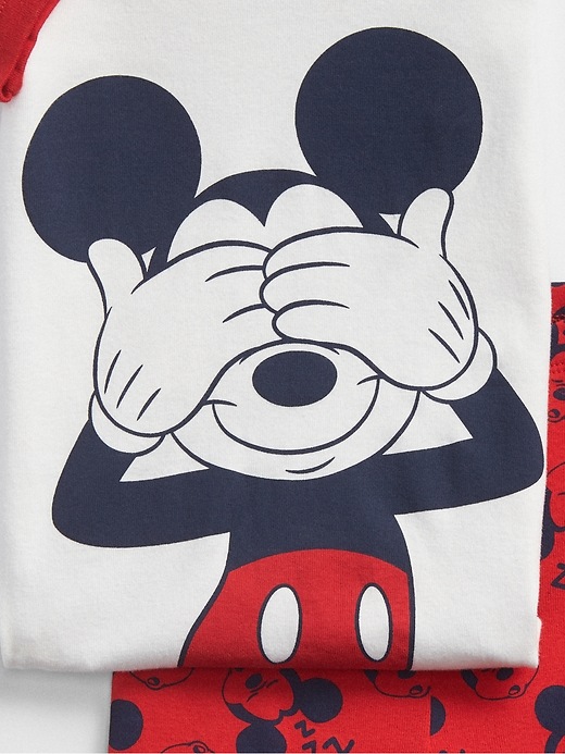 Image number 2 showing, babyGap &#124 Disney Mickey Mouse Short PJ Set