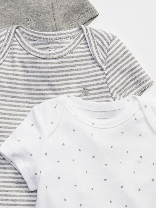 Image number 3 showing, Baby First Favorite Short Sleeve Bodysuit (3-Pack)