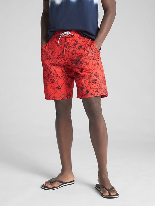 Image number 1 showing, 10" Print Board Shorts with GapFlex
