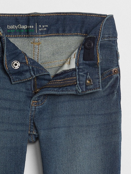 Image number 3 showing, Superdenim Slim Jeans with Fantastiflex