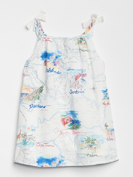 Image number 2 showing, babyGap Map Print Dress