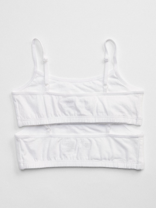 Image number 2 showing, Kids Basic Bra (2-Pack)