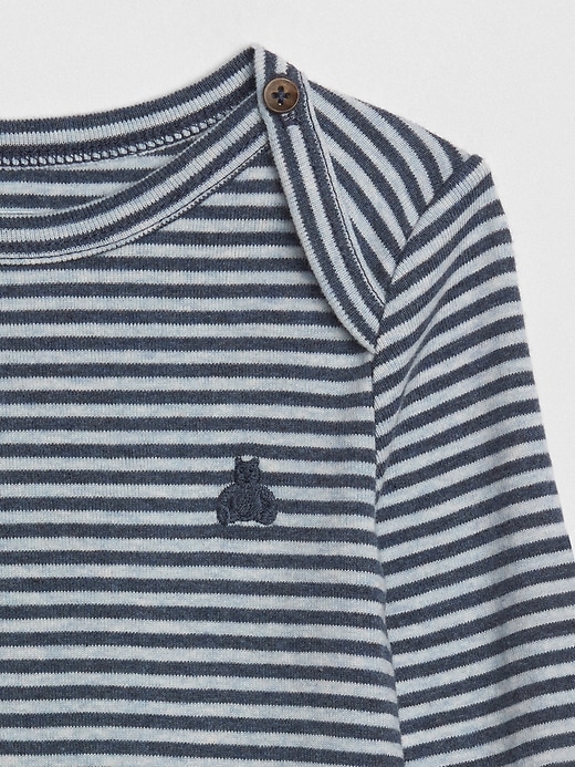 Image number 3 showing, Baby First Favorite Stripe Long Sleeve T-Shirt