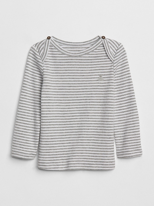 Image number 1 showing, Baby First Favorite Stripe Long Sleeve T-Shirt