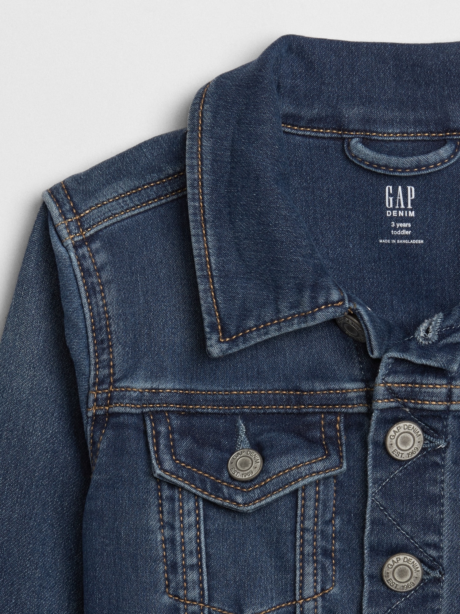 Toddler Icon Denim Jacket | Gap