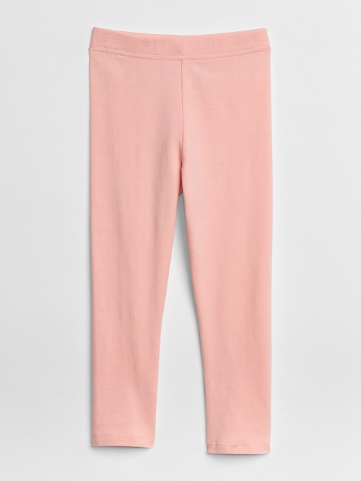 1 of 8 showing, with the color Icy pink of product Toddler Leggings In Stretch Jersey