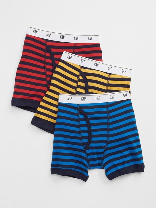 View large product image 1 of 1. Kids Stripe Boxer Briefs (3-Pack)
