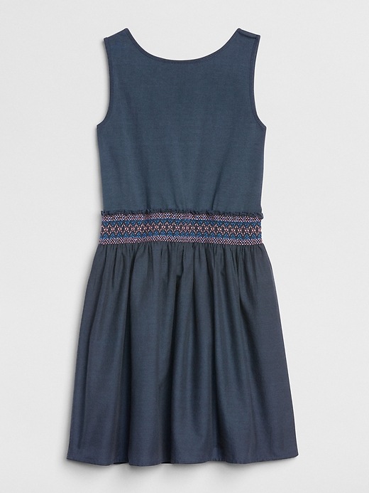 Image number 3 showing, Smocked Fit and Flare Dress