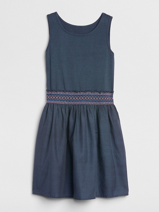 Image number 1 showing, Smocked Fit and Flare Dress