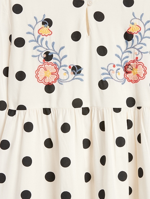 Image number 4 showing, Embroidered Dot Dress
