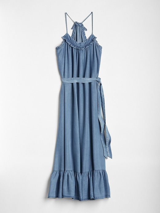 Image number 5 showing, Ruffle Cami Maxi Dress in TENCEL&#153