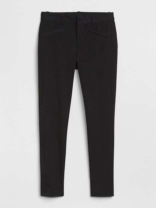 Image number 6 showing, Skinny Ankle Pants in Heathered Twill