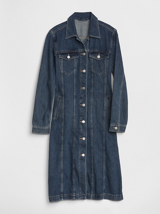 Image number 6 showing, Icon Denim Duster Jacket