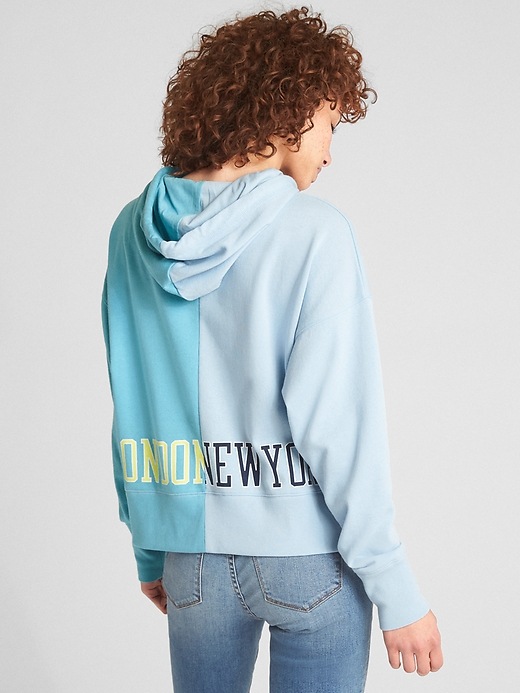 Gap logo sales remix hoodie