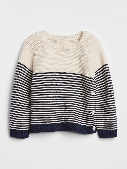 1 of 8 showing, with the color dark night of product Baby Brannan Kimono Sweater