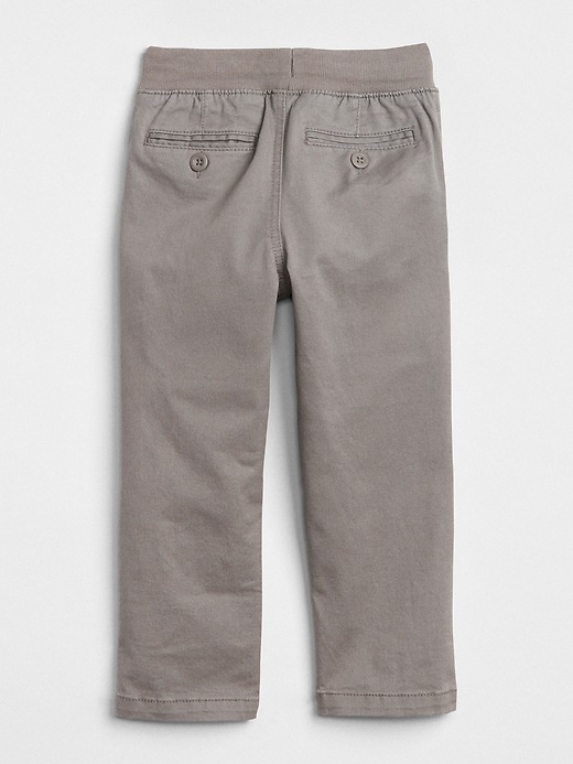 Image number 2 showing, Toddler Pull-On Khakis