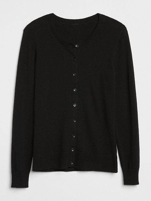 Image number 6 showing, Slim Crewneck Cardigan Sweater