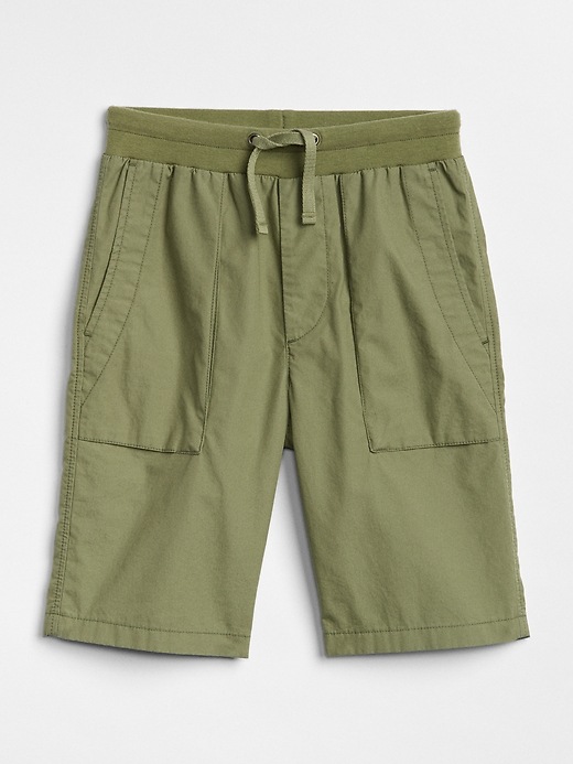 View large product image 1 of 1. Pull-On Utility Shorts in Stretch