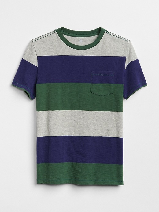 Image number 1 showing, Stripe Pocket T-Shirt